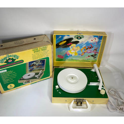 Cabbage Patch Portable Kids Record Player Model 2070