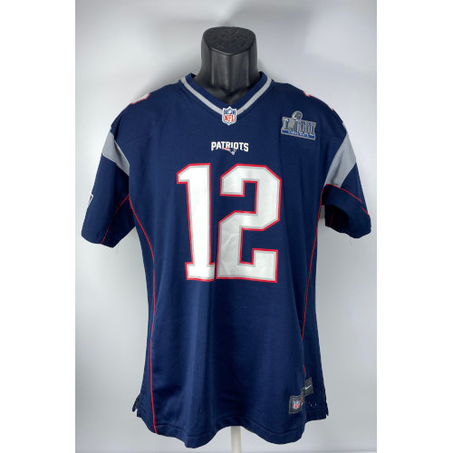 2019 Tom Brady New England Patriots Super Bowl LIII Nike Game